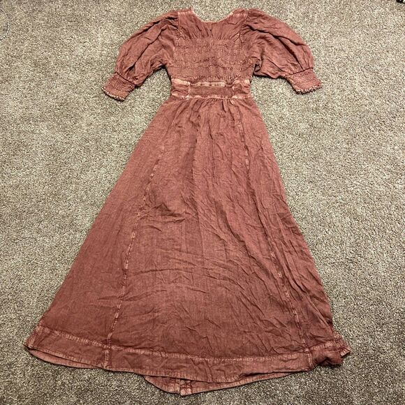 Free People String of Hearts Cutout Maxi Dress - Picture 4 of 5
